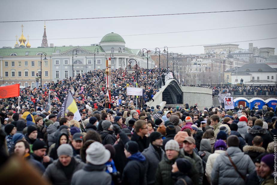 10 декабря 2011 года, Болотная площадь в Москве